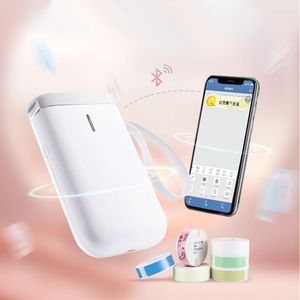 Produkt kodu kreskowego naklejka do biura Home Office aplikacja telefon komórkowy Bluetooth Wireless Portable Pocket Mini 15 mm termiczna drukarka etykiety termicznej