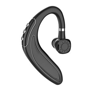 HMB-18 B18 5.0 EAR HOOK Bluetooth Earphones Wireless hörlurar Handfree Big Battery Business Headset Drive Call Sports för Samsung Xiaomi