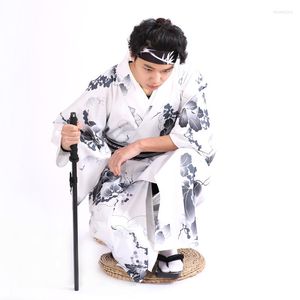 Ethnische Kleidung Herren-Kimono, formelle Robe, japanischer traditioneller Bademantel, Gentleman-Kostüm, Anzug, verdickt, kein Bügeln