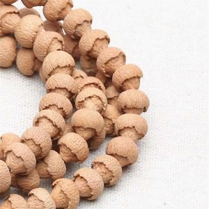 Necklaces Natural Lotus Bodhi Necklace 108+6 Buddhist Padma Prayer Beads Mala Free Shipping BRO801