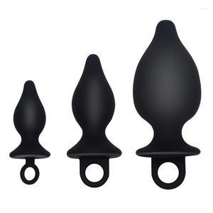 Sex Toys For Couples Silicone Underwear Outdoor Small Medium Large Size Anal Beads Buplug Dildo Vaginal Pull Ring Insert Toy Men Women
