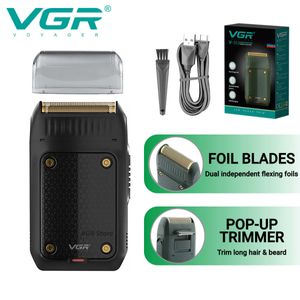 Electric Shaver VGR Professional Męski Razor Electric Shaver Mini broda TRIMER SHAVE MACER FOIL COMP-U-UP TRIMER ACMARGELATEM V-353 G230522