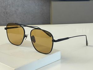 Um voo Dita T0P Original Designer Sunglasses para homens famosos moda retro retro de luxo reproduções oficiais de luxo estilo clássico com caixa 024