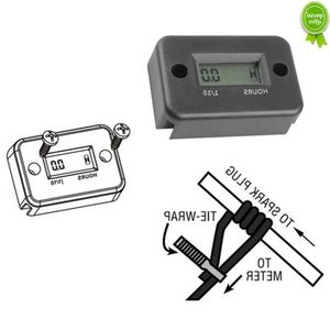 CARVO NOVO NOVO METURO DE HORA DIGITAL HORA DIGITO LCD LCD Hora do contador para motocicletas ATV Snowmobile Marine Boat Ski Dirt Gas Engine Va-28