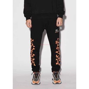 Дизайнерская одежда Amire Pant 2022 Осеньвинтер Новый продукт Amies Mens Bone Patter