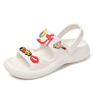 여성 샌들 슬리퍼 패션 야외 플랫폼 샌들 여름 캐주얼 레이디 슬리퍼 신발 Q688-07