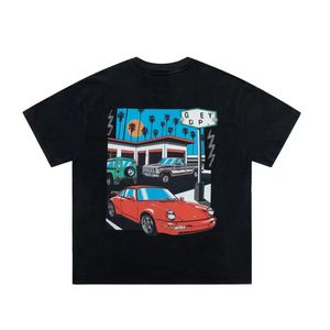 メンズTシャツSS23ギャラリーデプスシャツデザイナーメンズTシャツギャラリーディプストップスマンカジュアルシャツluxury