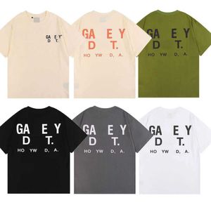 Galleryse Depts T Shirts Mens Designer T-Shirts Gallery Cottons Tops Man S Casual Shirt Luxurys Abbigliamento Street Shorts Cleeve Abibiti New High End 64ess