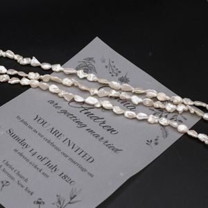 Kristall Natürliche Süßwasser Perle Perlen Unregelmäßige Gerade Loch Flocke Lose Perlen Für DIY Charm Armband Halskette Schmuck Zubehör Herstellung