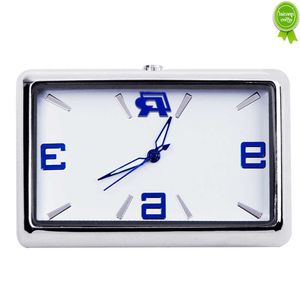 Car New Mini Fashion Car Clock Digital Watch Mechanics Quartz Clocks Auto Ornament Automobiles Internal Stick-On Gauges