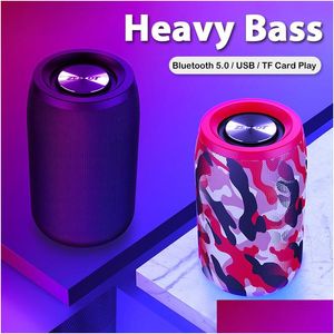 Портативные динамики Zealot S32 Bluetooth 5.0 динамик беспроводной hifi subwoofer 3D стереоафрагма o tf card uaux usb flash drive play mi dhmdo