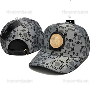 Designer Luxury Versages Classic Baseball Cap Fashion Beach Hat Mens and Womens Leisure Breattable Trucker Hat 0522