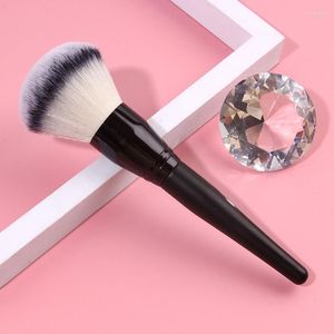 Pincéis de maquiagem karsyngirl 1pcs pó de pó de face solto pincel de base blush