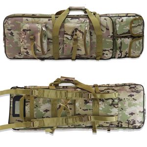 Utomhuspåsar Militär 85 95 116CM RIFLE BAG Gun Bag Backpack Air Gun Sniper Carbine Portable Gun Hunting Bag Accessories 230520