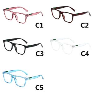 Óculos de sol quadrados Man Woman Luxury Design Travel Glasses Sun Moda Moda transparente Retro Black Oculos