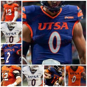 Custom UTSA Roadrunners College Football Jersey DeQuarius Henry Lorenzo Dantzler Frank Harris Marcus Davenport David Morgan Maglie cucite