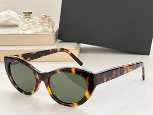 Havana Green Cat Eye Sonnenbrille Damen Sommermode Brille Gafas de Sol Designer Sonnenbrille Shades Occhiali da Sole UV400 Brillen