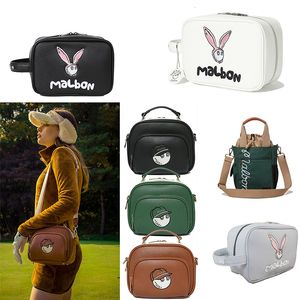 Golfväskor Fashion Golf Handbag Canvas Bag PU Handbag Special Promotion Golf Bag 230522