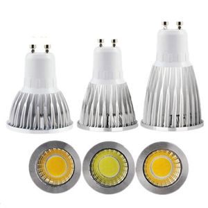 Lampadine Super Bright Led Faretto Lampadina GU10 GU5.3Luce Dimmerabile 110V 220V Ac 6W 9W 12W Cob Lamp Light Gu 10 LedLED