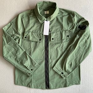 Mens Jacket Tactical Coat Lens Män Loose Short Jacket Outdoor Over-Dirt Fashion Street Man Cardigan Lapel Outerkläder M-2XL