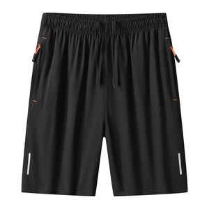 Shorts masculinos esportes de seda casual de primavera e verão seda rápida seca de basquete solto Personalidade Fashion Beach 230522