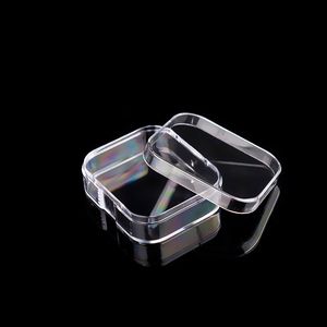 1120Pcs/lot Small Box PS Transparent Plastic Storage Box Collection Show Box Wholesale