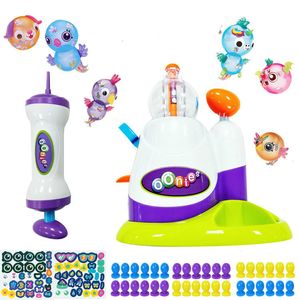 Gry imprezowe rzemiosło Wysokiej jakości magiczne kleje muzyczne Wave Oonies Dzieci DIY Ręcznie robione kreatywne Sticky Ball Onoies Bubble Inflator Toy Onies 230520