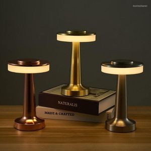 Table Lamps Touch Led Charging Lamp Creative Dining El Bar Coffee Outdoor Night Light Living Room Decorative Desk