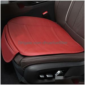 Coprisedili per auto Cuscino Er per Porsche Cayenne An Panamera Fondo antiscivolo Comfort Seater Protector Fit Driver Sedili Sedia da ufficio Ho Dhvc1