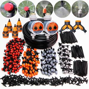 Sprayers MUCIAKIE 3050M Garden Watering Irrigation System Drip Kit Adjustable Misting Nozzles Automatic Spray Outdoor Greenhouse Yard 230522