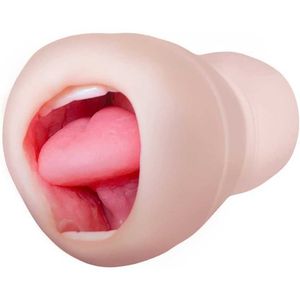 Factory Outlet Tracy's Dog Device Deep Throat Blow Job Stroker Realistischer Mund mit Zähnen und Zunge, geschlossene Tasche, Begleiter für Erwachsene, Sexspielzeug für Männer