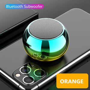 Mobiltelefonhögtalare gratis frakt M3 elektroplätering mini bärbar tws -serie small stål kanon trådlöst bluetooth z0522