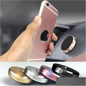 Cell Phone Mounts Holders Mini Magnetic Car Mount Holder Air Vent For Huawei Ios Android Smartphones Dhs Fast Drop Delivery Phones Dhgze