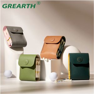 Altri prodotti per il golf Borsa per pallina da golf Telemetro MagneticCase Strumento antiurto Custodia in pelle per diastimetro impermeabile Borsa da viaggio portatile da golf 230522