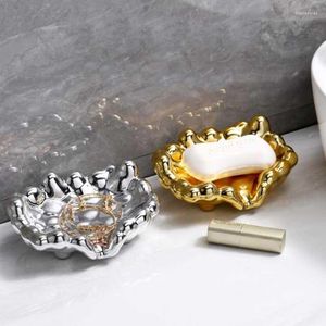 Hooks Luxury Cloud Soap Box Creative Quick Drain Dish Lavabo Vassoio portaoggetti da appoggio Bagno Accessori da bagno