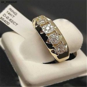 Anel de diamante de ouro 14k de 14k para mulheres se juntam à festa peridot gemstone anilos de casamento diamante jóias de noivado caixa de anel fino j230522