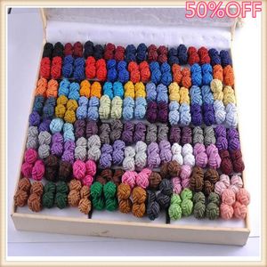 1 pair 49 Colors Multicolor Elastic Fabric Silk Knot Shirt Cufflinks DIY Braided Handmade Elastic Double Rope Ball Cuff Links