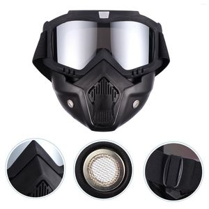 Motorcycle Helmets Goggles Visor PC Lenses Fashion Motorbike Riding Fence Cycling Windproof Shield