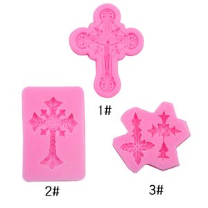 Baptism Cake Decorations Cross Cake Mold Cross Mold Baptism Cake Toppers For Cake Decorating Cupcake Topper Candy Chocolate Gum Paste 1224338