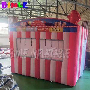Personalizzato 4 m all'aperto gonfiabile tenda cibo stand concessione stand gelato cabina gonfiabile negozio di dolcetti di carnevale in vendita