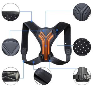 Back Posture Corrector Corset Clavicle Spine Posture Correction Adjustable Support Belt Pain Relief Traine Spine Posture Support