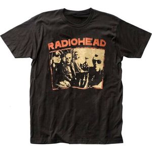 T-shirt da uomo RADIOHEAD COTTON VINTAGE BAND T SHIRT Ristampa S-5XL KTV0174 230522