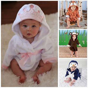 Novos amigos Luvable Animal Charater Square Capeled Toalha de capuz Conjunto de produtos para bebês PARACH BABE ROBE