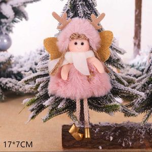 Christmas Decorations New Year Gift Cute Christmas Angel Doll Xmas Tree Ornament Noel Deco Christmas Decoration for Home Natal Navidad Decor