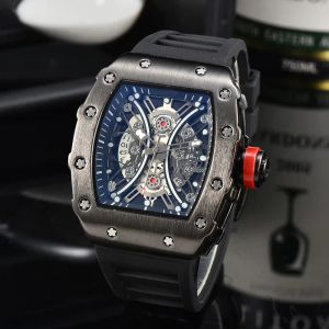 Reloj Hombre Wine Cask Type Silicone Waterproof Luminous Quartz Watch Men's Fashion Business Watch Rmquartz Watches