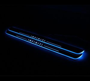 Moving LED Welcome Pedal Car Scuff Plate Pedal Door Sill Pathway Light For Infiniti G25 G37 2010 20135983631