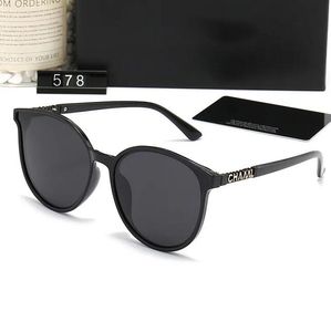 Sonnenbrille Polaroid Objektiv Designer Brief Damen Herren Goggle Senior Mode Brillen für Frauen Brillengestell Vintage Metall Sonnenbrille mit Box