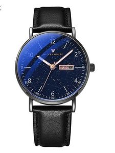 Orologi coreani bioceramici di lusso Planet Moon Designers Orologio da polso da uomo con funzione completa Quarz Designer Men Watch Orologi in nylon