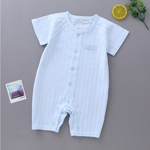 Rompers niemowlę dzieci letnie ubrania dziecięce stroje kombinezonu urodzone unisex rompers rooupas de bebes bawełniane dziecko dziewczyny kombinezony 230522