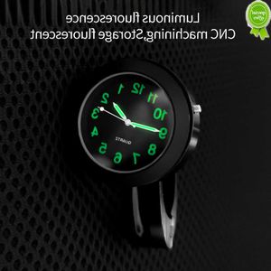 Car New New KEBIDUMEI Motorbike Bike Waterproof 22-25mm Handlebar Clock With Night Vision Light Motorcycle Handlebar Mount Clock Watch